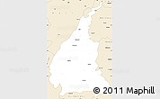 Classic Style Simple Map of Udaipur