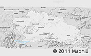 Silver Style Panoramic Map of Dharmapuri