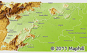 Physical 3D Map of Madurai