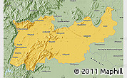 Savanna Style Map of Madurai
