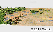 Satellite Panoramic Map of Madurai