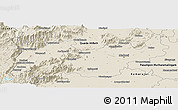 Shaded Relief Panoramic Map of Madurai