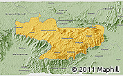 Savanna Style 3D Map of Nilgiris