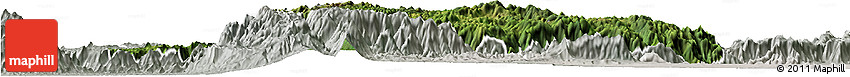Satellite Horizon Map of Nilgiris, lighten, semi-desaturated