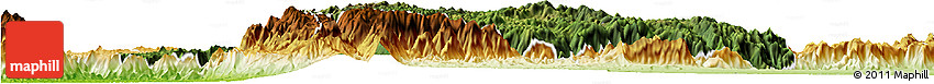 Satellite Horizon Map of Nilgiris, physical outside Satellite Horizon Map of Nilgiris, physical outside