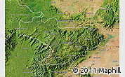 Satellite Map of Nilgiris