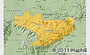 Savanna Style Map of Nilgiris