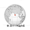Outline Map of Nilgiris