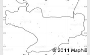 Blank Simple Map of Nilgiris, no labels