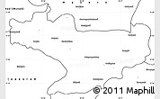 Blank Simple Map of Nilgiris