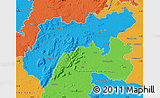 Political Map of North Arcot (Ambedkar)