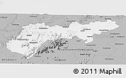 Gray Panoramic Map of North Arcot (Ambedkar)