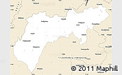 Classic Style Simple Map of North Arcot (Ambedkar)
