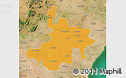 Political Map of Pasumpon Muthuramalingam, satellite outside