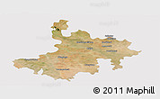 Satellite Panoramic Map of Pasumpon Muthuramalingam, cropped outside