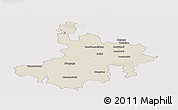 Shaded Relief Panoramic Map of Pasumpon Muthuramalingam, cropped outside