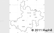 Blank Simple Map of Pasumpon Muthuramalingam, cropped outside