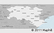 Gray Panoramic Map of Pudukkottai