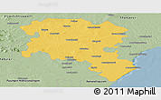 Savanna Style Panoramic Map of Pudukkottai
