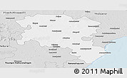 Silver Style Panoramic Map of Pudukkottai