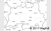 Blank Simple Map of Quaide Milleth