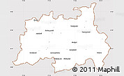 Classic Style Simple Map of Quaide Milleth, cropped outside
