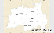 Classic Style Simple Map of Quaide Milleth, single color outside