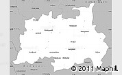 Gray Simple Map of Quaide Milleth
