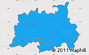 Political Simple Map of Quaide Milleth, cropped outside