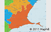 Political Map of Ramanathapuram