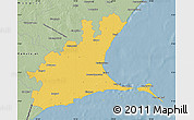 Savanna Style Map of Ramanathapuram