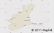 Shaded Relief Map of Ramanathapuram, cropped outside