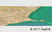Satellite Panoramic Map of Ramanathapuram