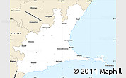 Classic Style Simple Map of Ramanathapuram