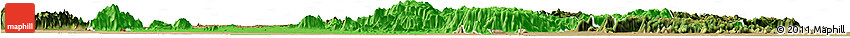 Political Horizon Map of Salem, satellite outside