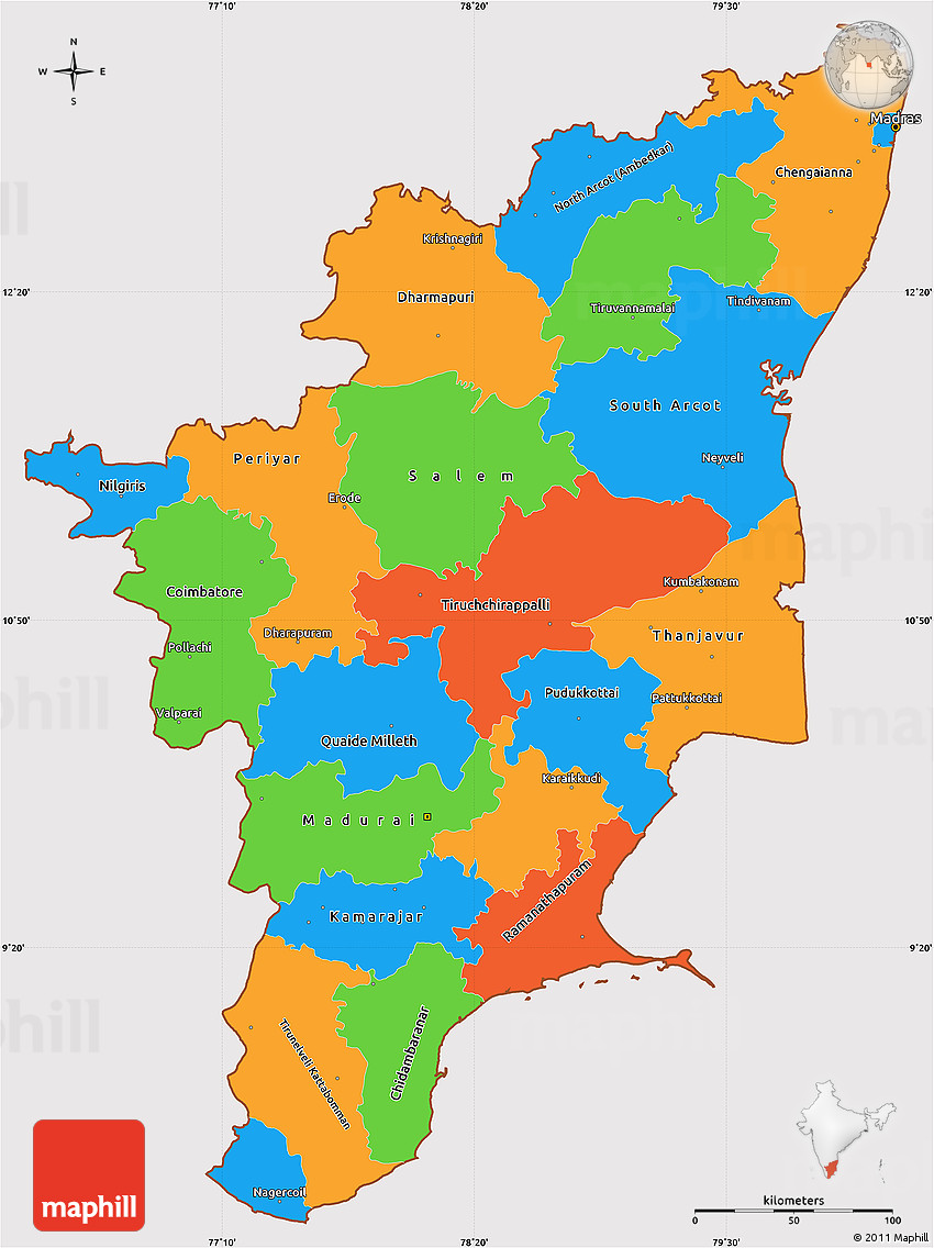 Tamil Nadu About Tamil Nadu Tamil Nadu Political Map Tourist Map My Hot Sex Picture