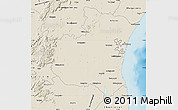 Shaded Relief Map of South Arcot