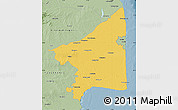 Savanna Style Map of Thanjavur