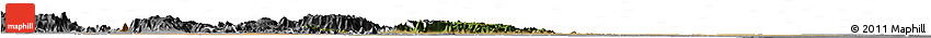 Satellite Horizon Map of Tiruchchirappalli, desaturated