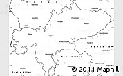 Blank Simple Map of Tiruchchirappalli