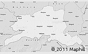 Silver Style Map of Agra