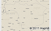 Shaded Relief Map of Aligarh