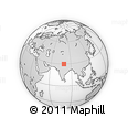 Outline Map of Almora