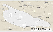 Classic Style 3D Map of Ballia