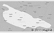 Gray 3D Map of Ballia