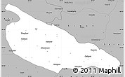Gray Simple Map of Ballia