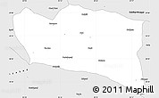 Silver Style Simple Map of Basti