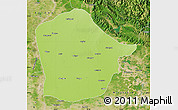 Physical Map of Bijnor, satellite outside