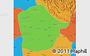 Political Map of Bijnor