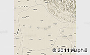Shaded Relief Map of Bijnor